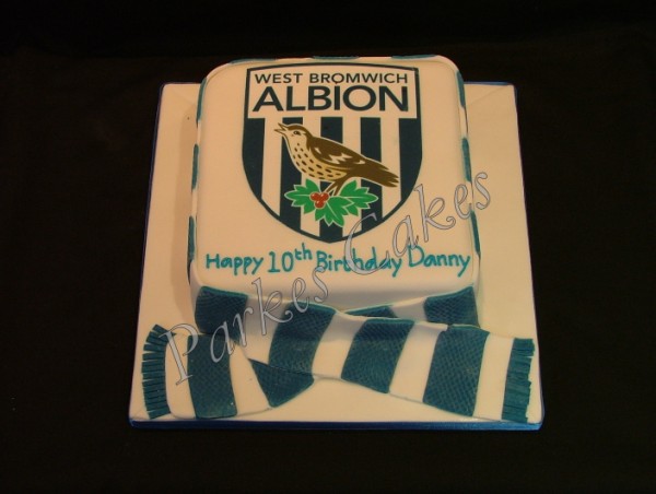 West Bromwich Albion Birthday Cake